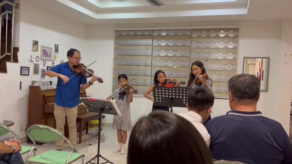 June 2023 violin recital